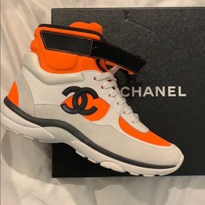 Chanel High Top Sneaker size 37 Women’s